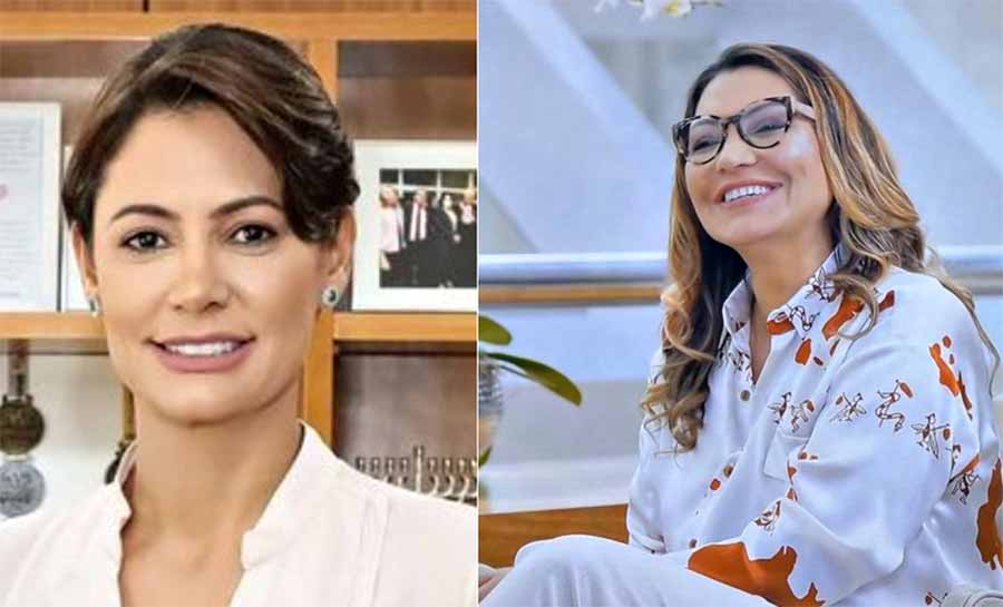 Janja e Michelle empatam para presidente em SP, diz pesquisa