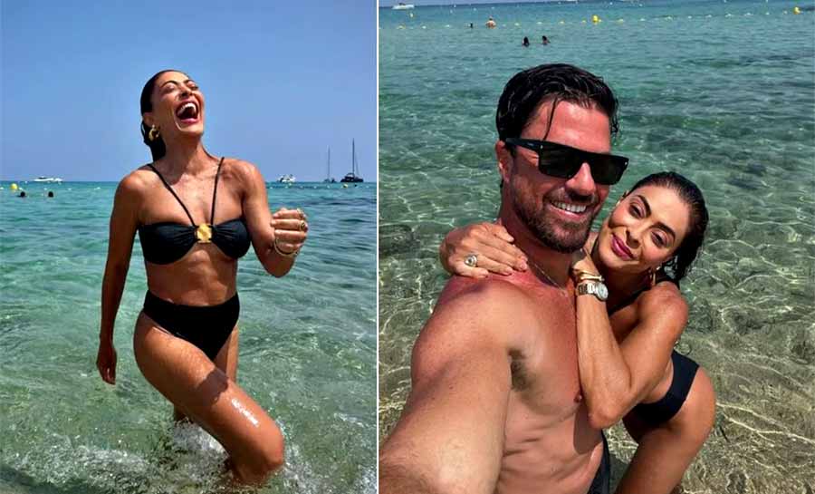 Juliana Paes encanta com fotos da viagem a Saint Tropez