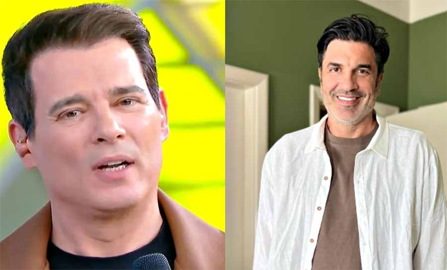Celso Portiolli pede orações ao público por estado de Edu Guedes