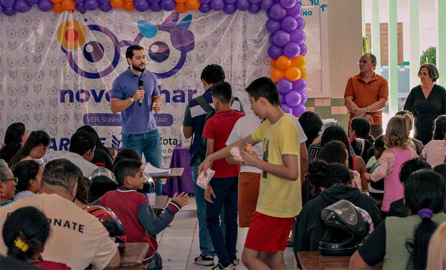 Jarude lança projeto para presentear mais de mil crianças e adolescentes com consultas e óculos totalmente de graça