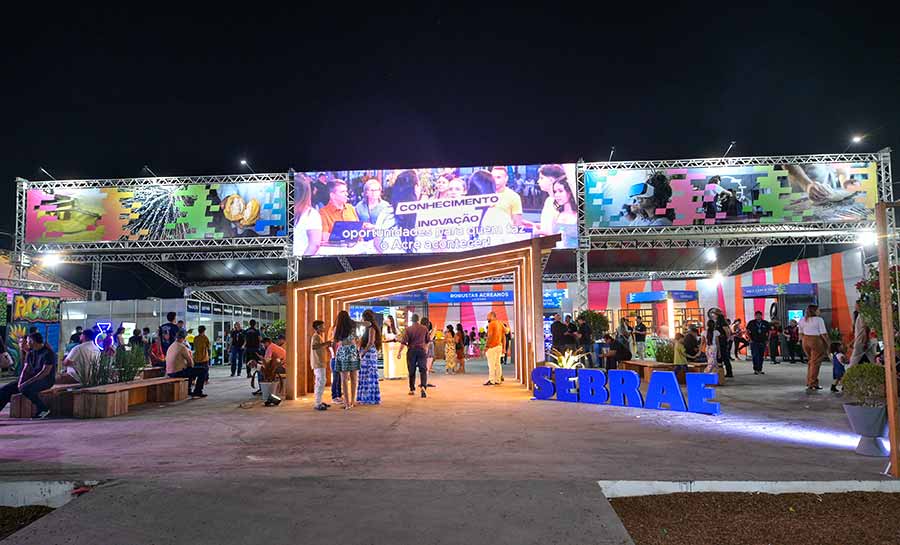 Sebrae fortalece pequenos negócios na Expoacre Juruá 2025 e estima volume de negócios superior à edição passada