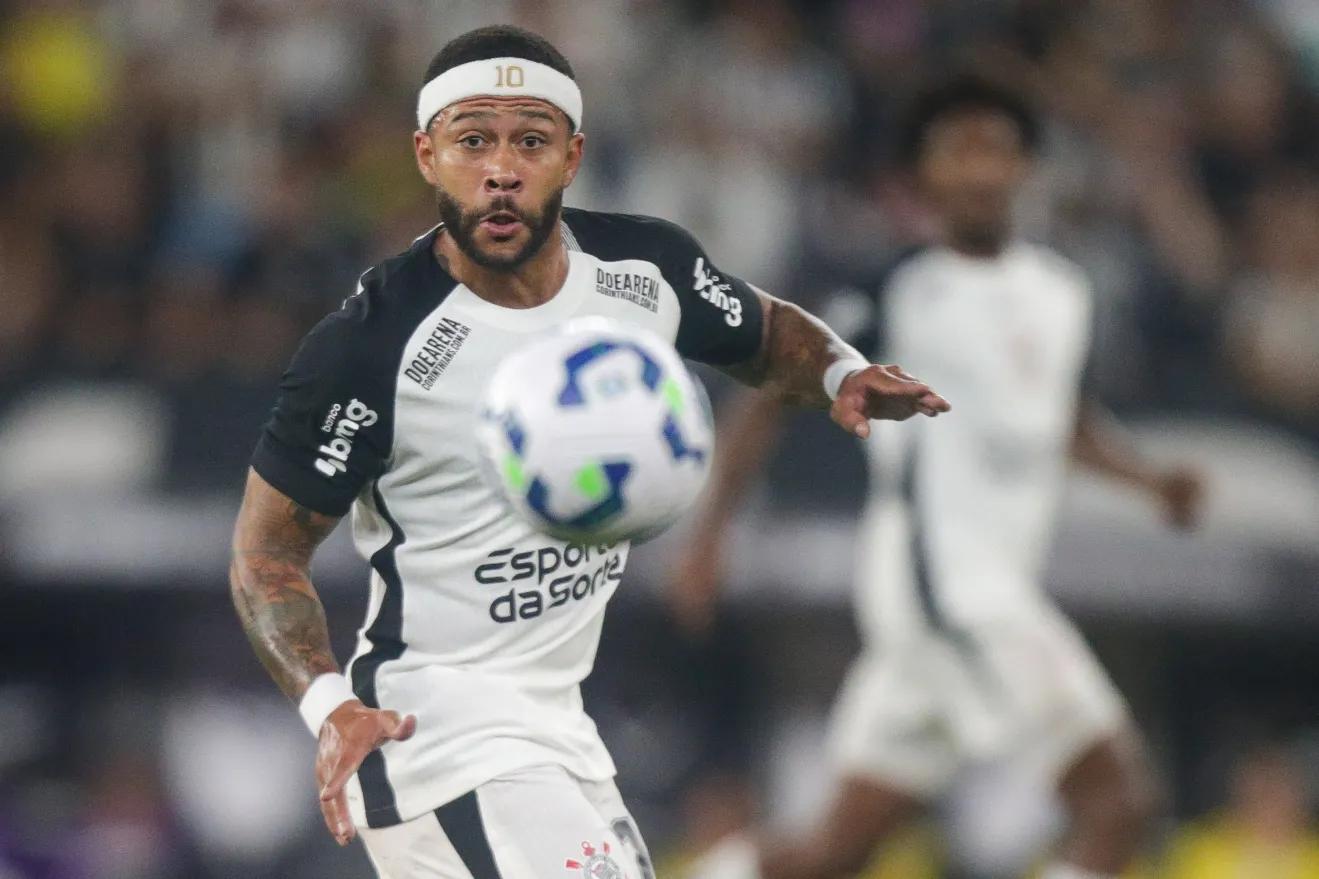 Brasileirão: Memphis reage em meio a crise, e Corinthians empata com Botafogo