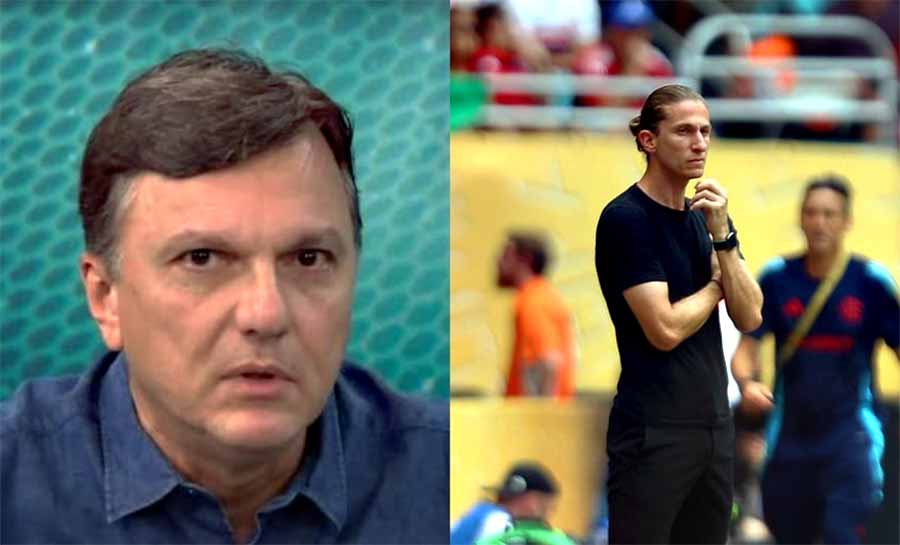 Mauro Cezar dispara contra Filipe Luís após tropeço do Flamengo
