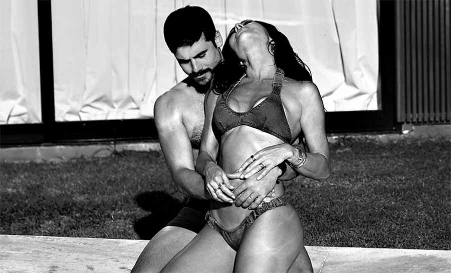 Sabrina Sato posa em cliques ousados com Nicolas Prattes