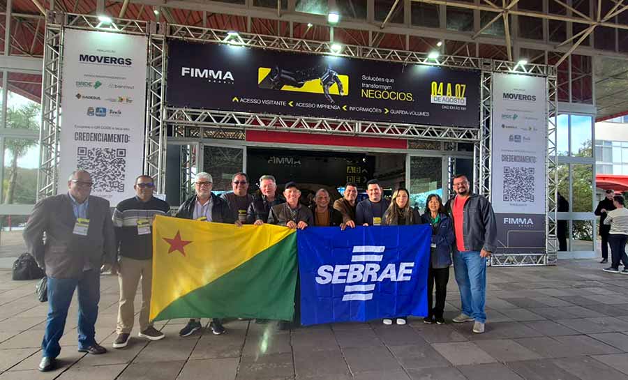 Com apoio do Sebrae, empresários acreanos participam da FIMMA Brasil 2025