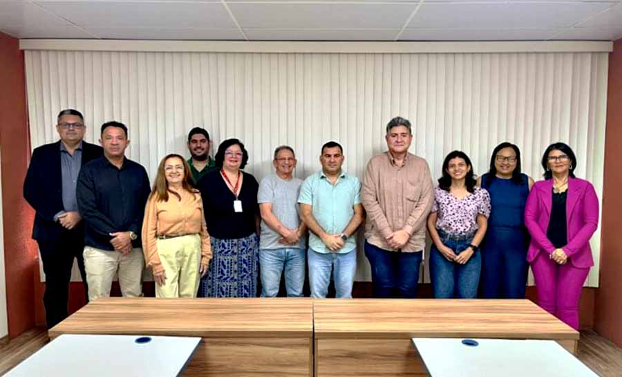 Equipe do governo do Acre realiza visita técnica ao Instituto de Previdência do Amazonas