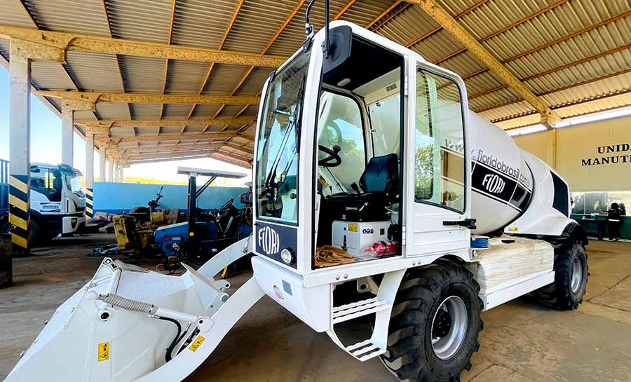 Prefeitura de Rio Branco moderniza infraestrutura com aquisição de betoneira de última geração