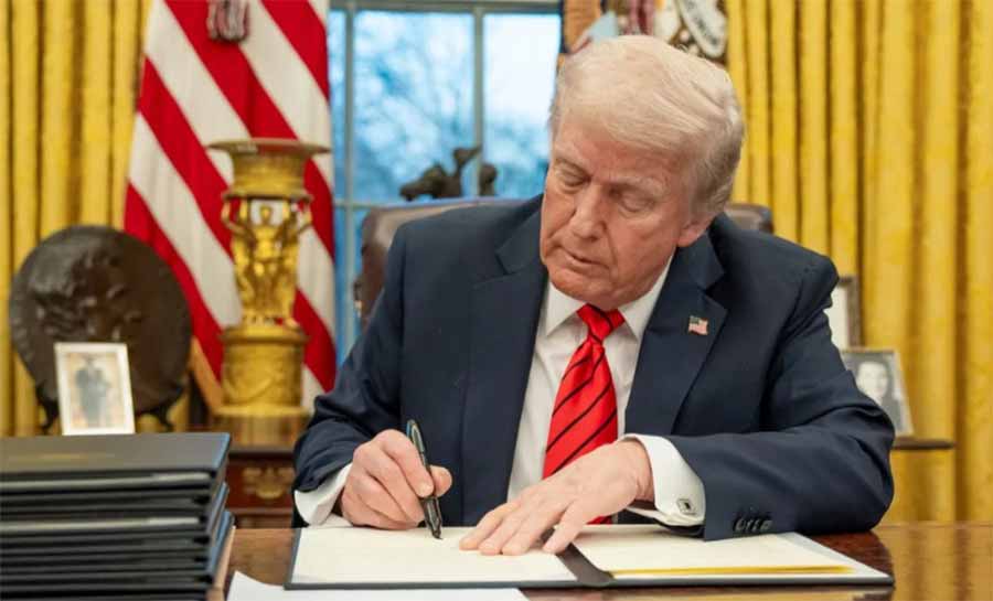 Trump tem até hoje para responder em disputa judicial no Fed