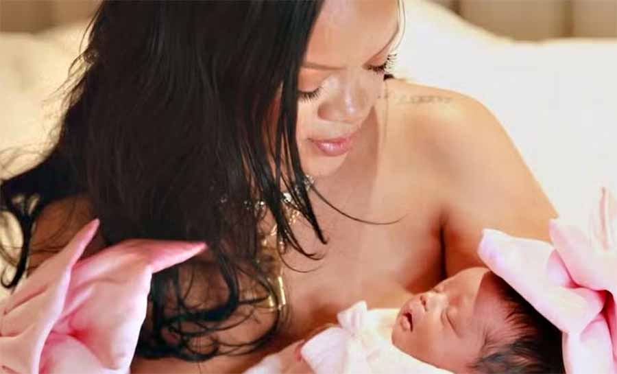 Rihanna anuncia nascimento da terceira filha com A$AP Rocky