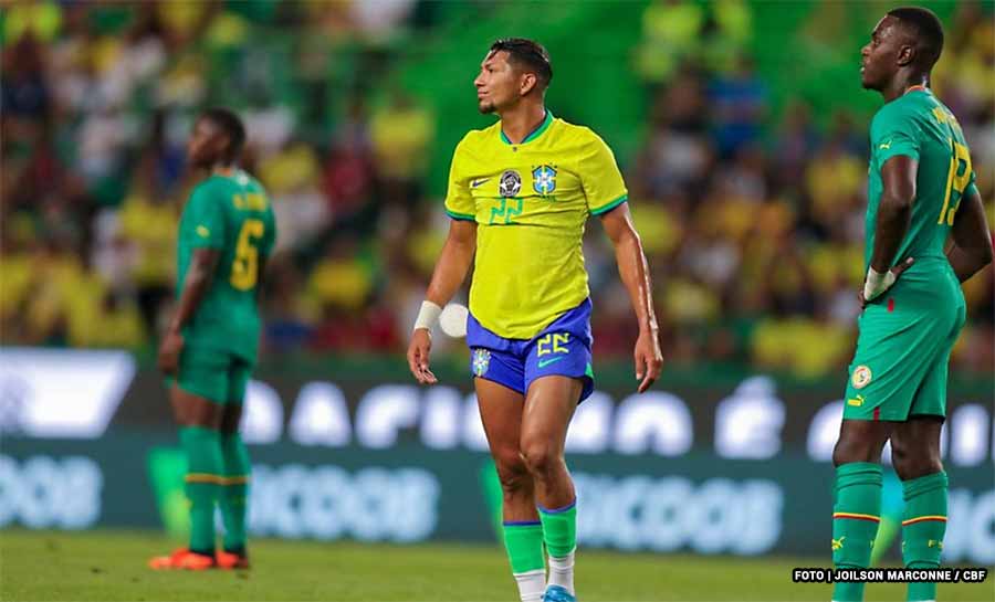 Com interino e Rony, relembre último jogo entre Brasil e Senegal
