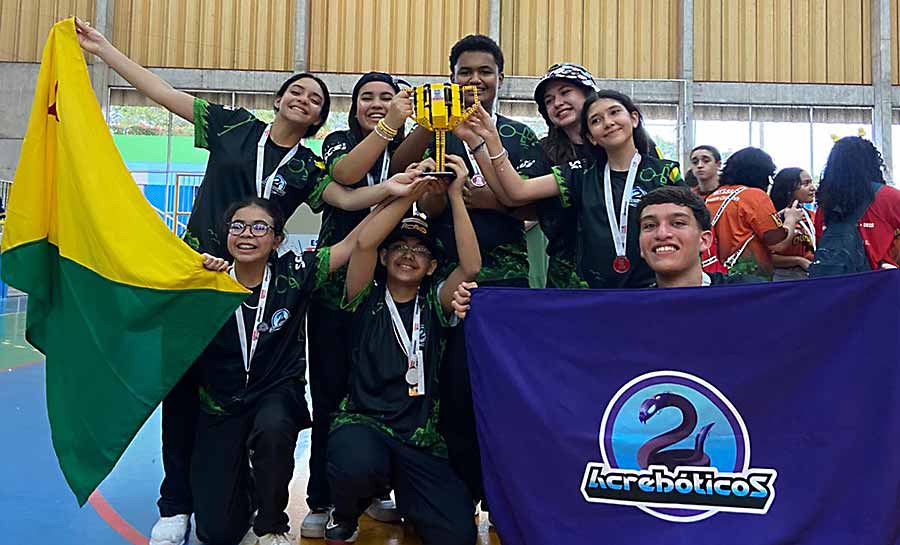 Equipe Acrebóticos garante vaga na etapa nacional de competição de robótica