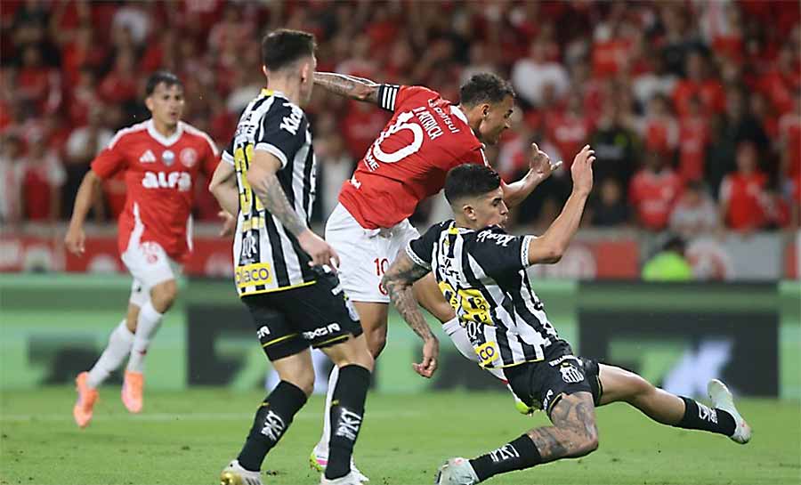 Inter e Santos empatam e Peixe permanece na zona de rebaixamento