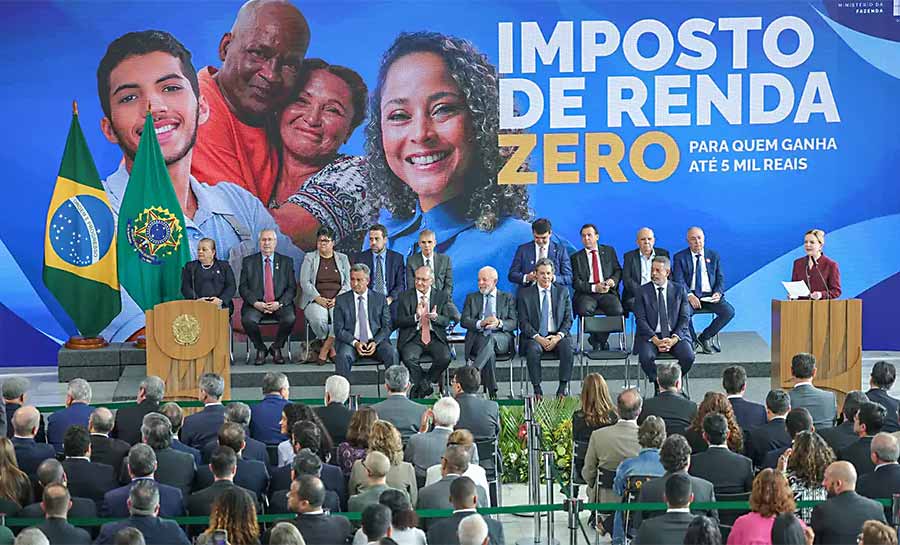 Lula sanciona isenção do IR para quem ganha até R$ 5 mil