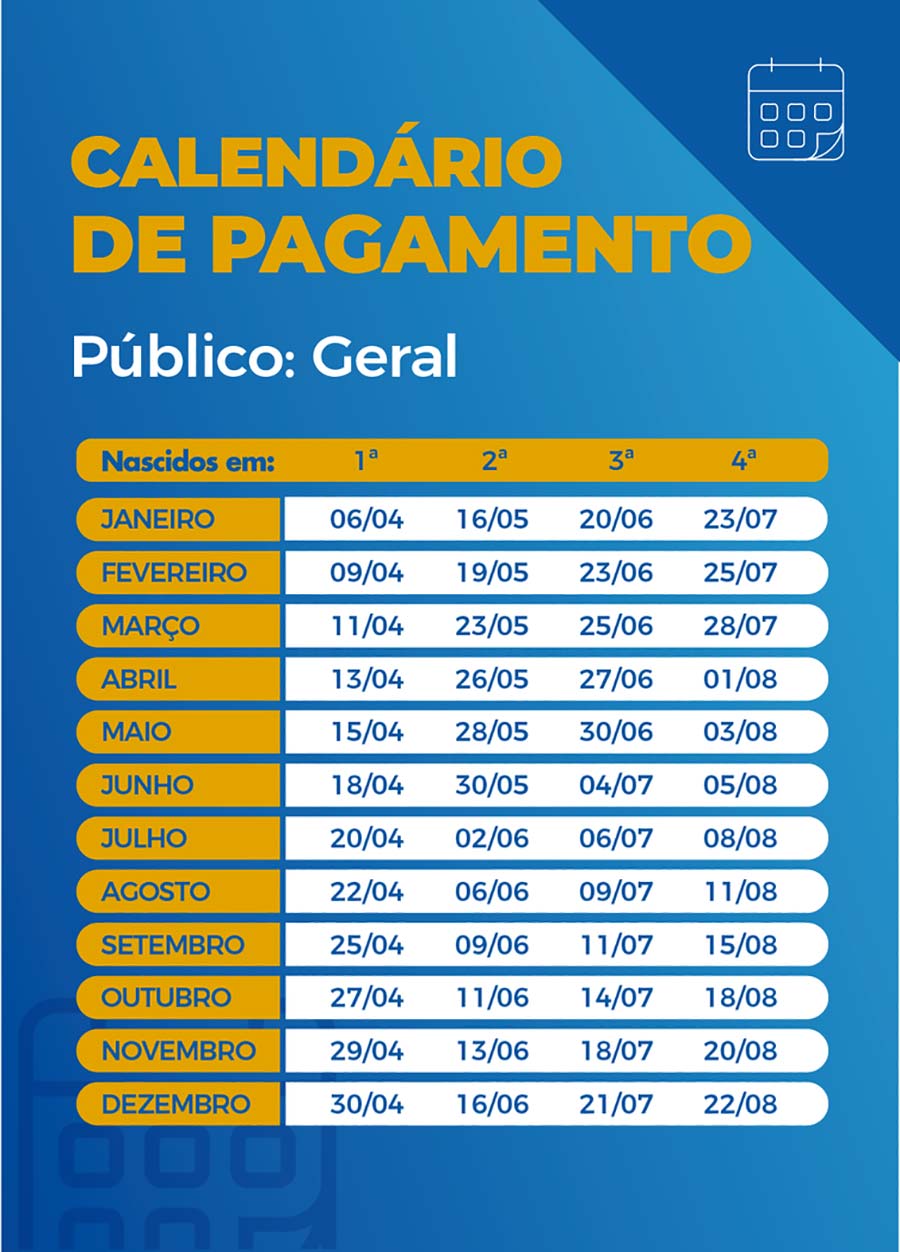 calendario auxilio parcelas consolidado geral web